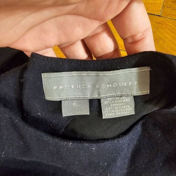 Proenza Schouler Wool Sheath Midi Dress Size 6 - Picture 4 of 7